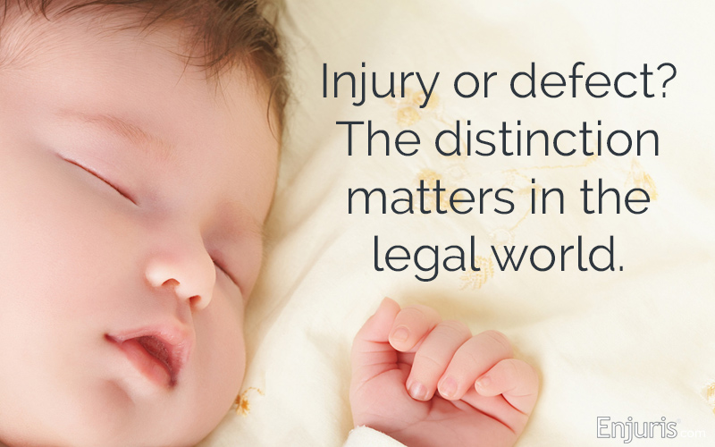 birth injury vs birth defect