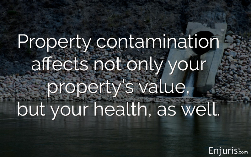 Property contamination in Texas