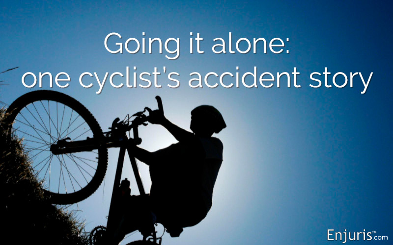 Going it alone: one cyclist’s accident story