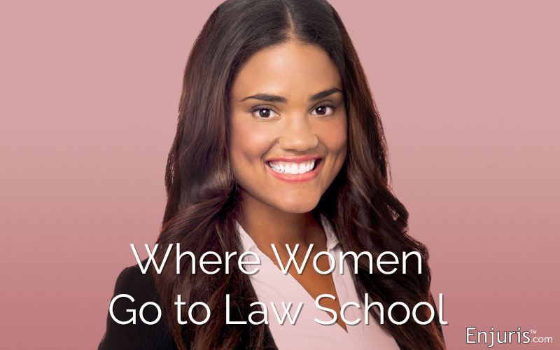 Where women go to law school