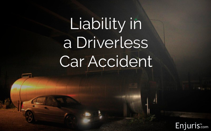 Liability in a Driverless Car Accident