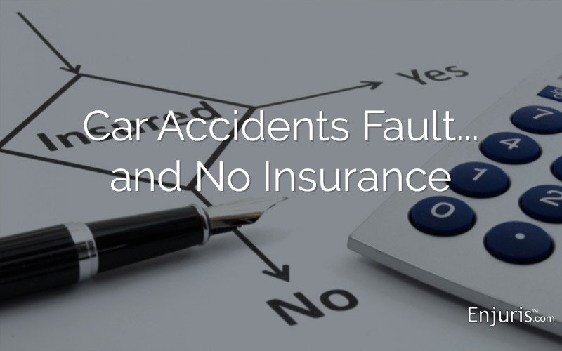 Uninsured Car Accidents - from Enjuris.com, a personal injury attorney directory