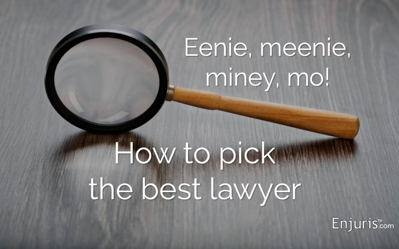 how to choose best lawyer