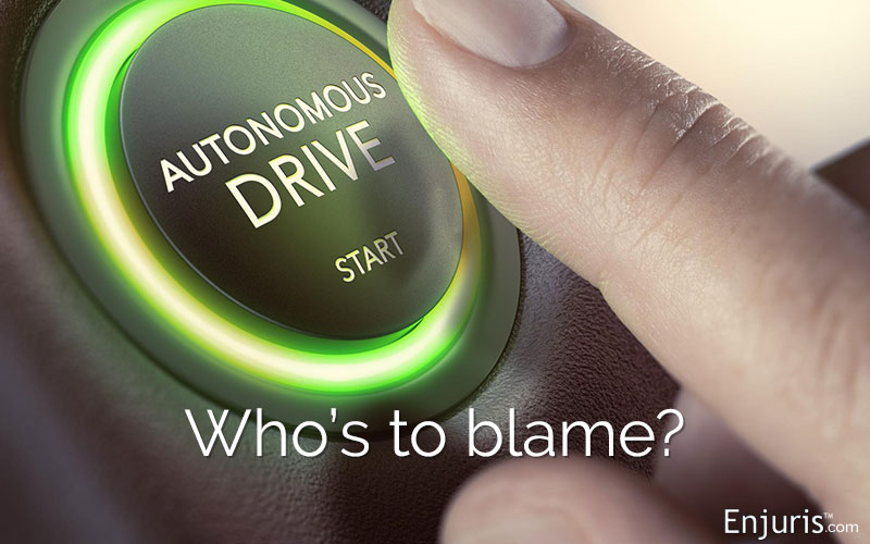 driverless car accident liability