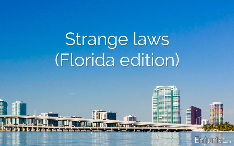 Florida's weird laws