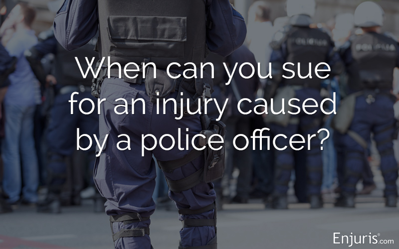 injury police lawsuit