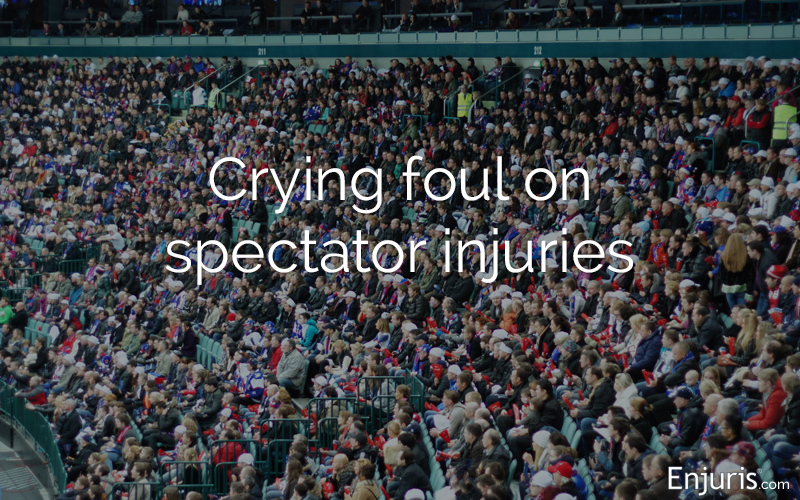fan injuries at sporting events
