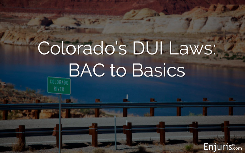 BAC Colorado law