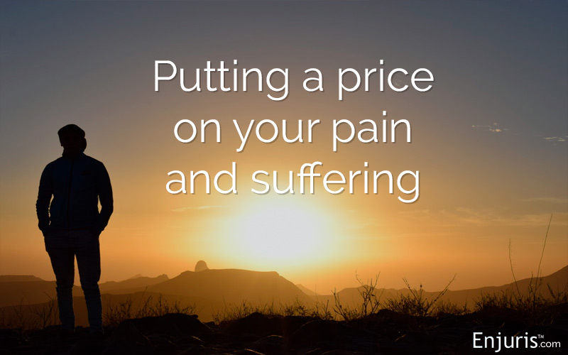 How to calculate pain and suffering in Arizona