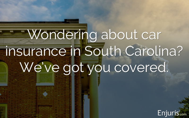 Auto insurance in South Carolina