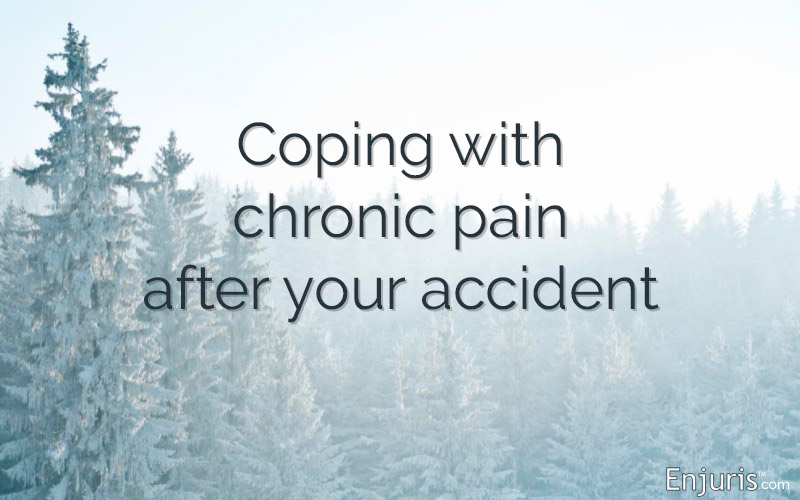 Coping with chronic pain after your accident