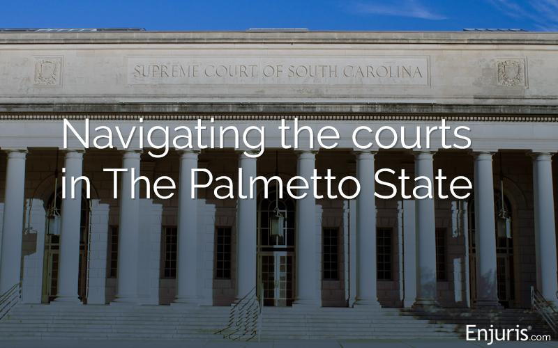 Where to file a lawsuit in South Carolina