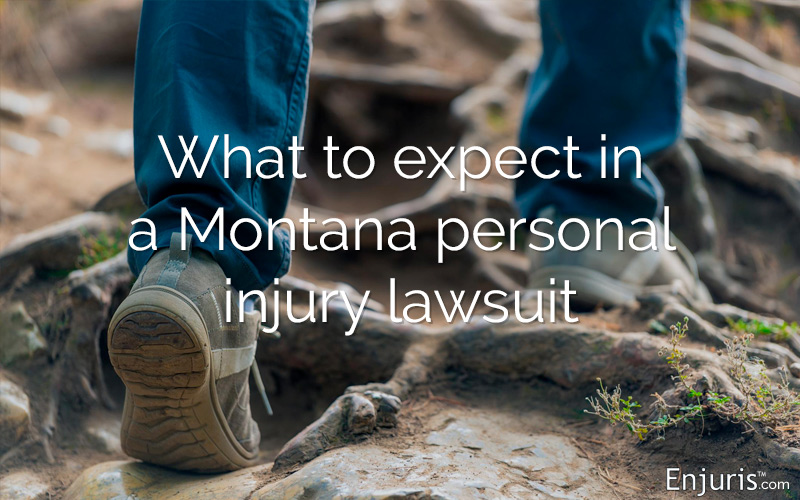 Montana civil lawsuit steps