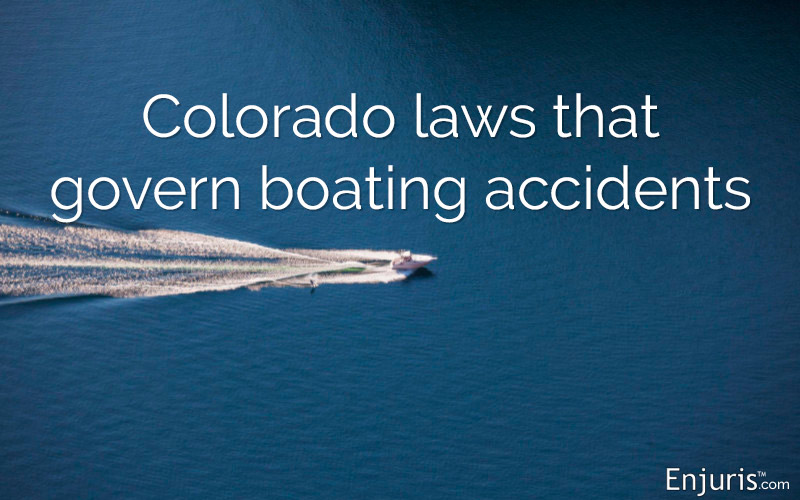 boating admiralty maritime law in Colorado