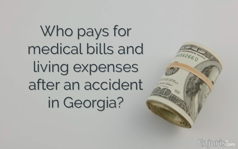 Covering medical bills in Georgia - from Enjuris.com, a personal injury attorney directory