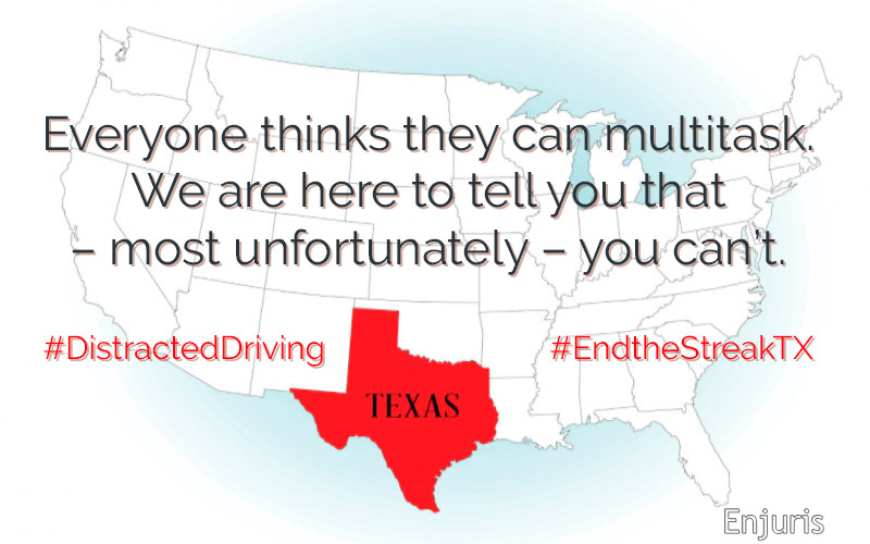 Don’t multitask and drive distracted – Texas