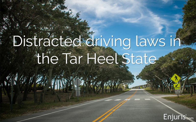 North Carolina distracted driving laws