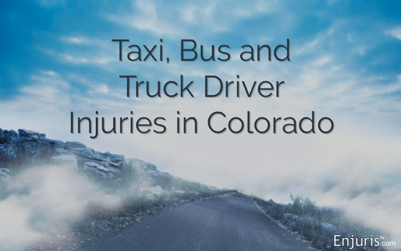 Taxi, Bus and Truck Driver Injuries in Colorado