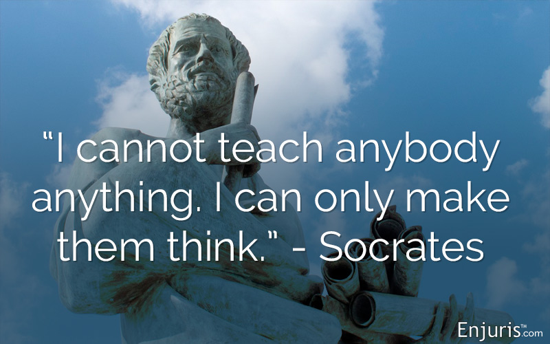 The Socratic method and law school