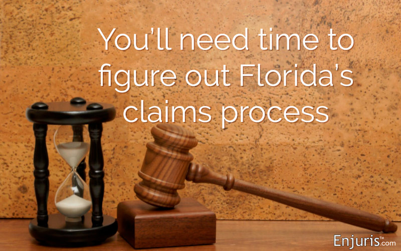It Takes Time to Figure Out Florida’s Claims Process