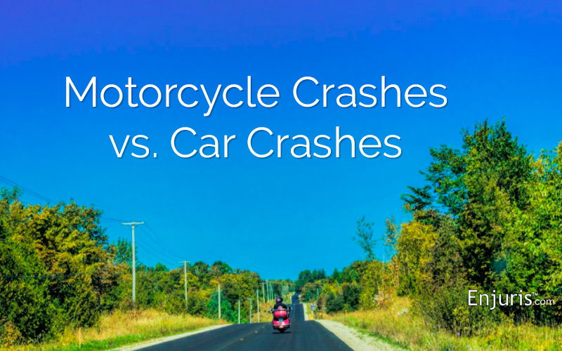 Motorcycle Accidents vs. Car Accidents