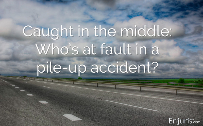 multi vehicle car accidents