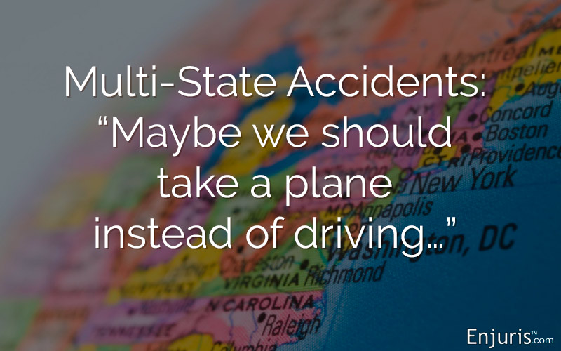 Diversity Jurisdiction, Multi-State Accidents: “Maybe we should take a plane instead of driving…”