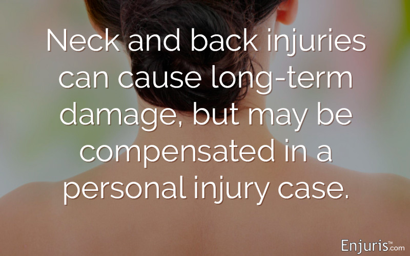 Neck and Back Injury Lawsuits in Texas