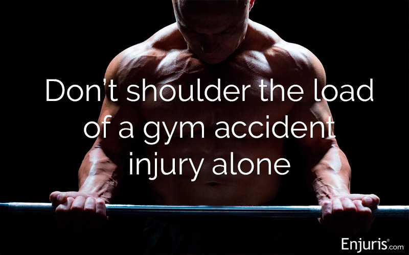 Gym accident liability in California