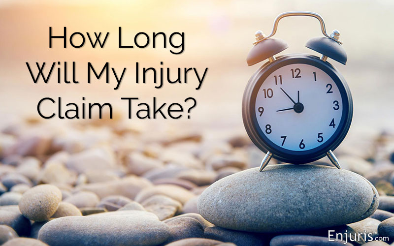 How Long Will My Injury Claim Take?