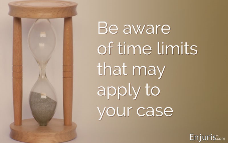 Is time ticking on your personal injury case?