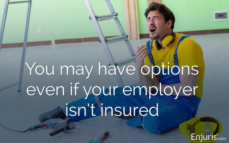 what if my employer doesn't have workers comp