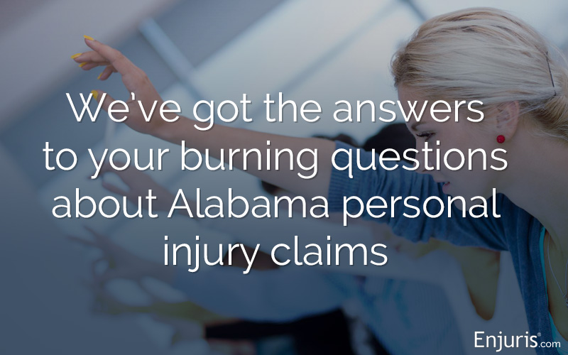 Top 10 Alabama personal injury FAQs