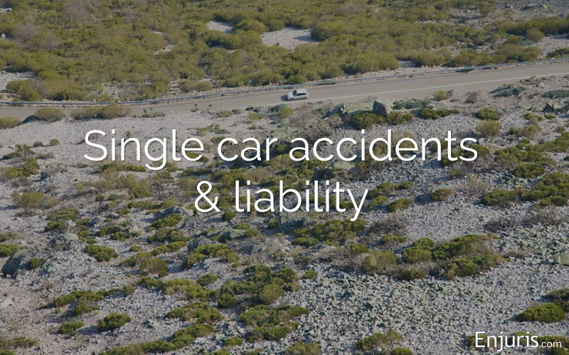 Single-vehicle accidents