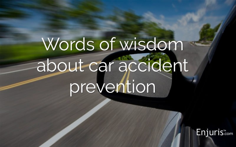 safe driving advice