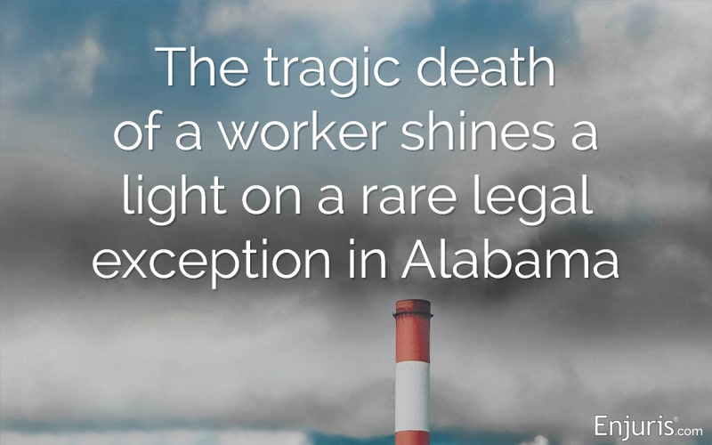 Alabama company faces criminal charges and civil claims after worker death