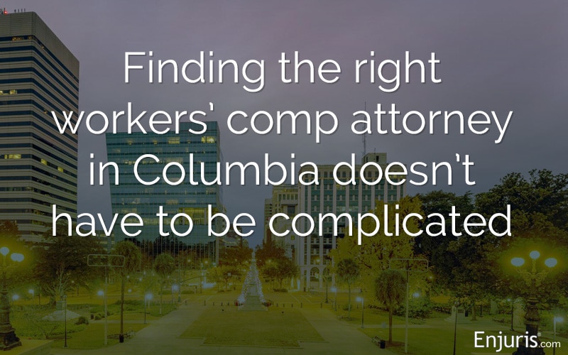 Columbia workers comp claims