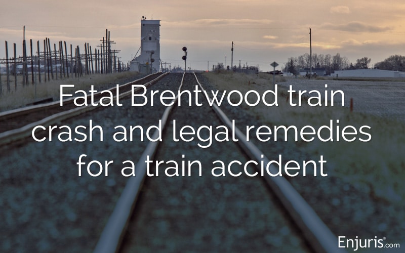 Brentwood Amtrak Crash Leaves Three Dead
