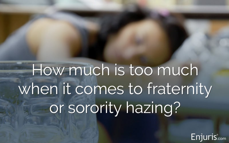 Fraternity and Sorority Hazing Turns Tragic and Leads to Lawsuits