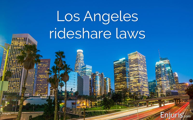 Los Angeles rideshare liability