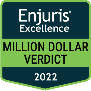 Enjuris Excellence Million Dollar Verdict - 2022