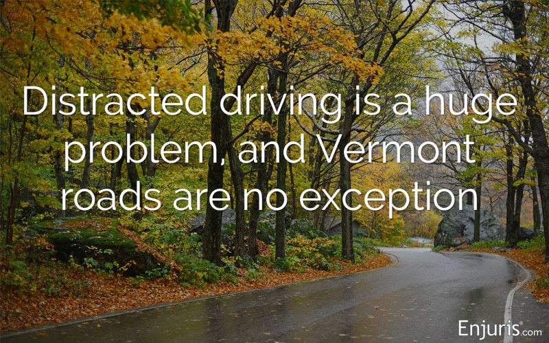 Vermont distracted driving