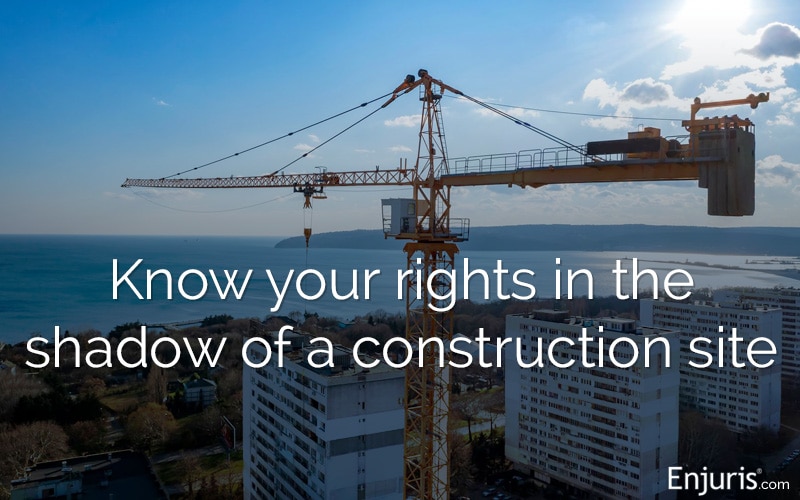 Who’s liable for falling construction debris?