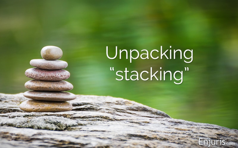 Stacking auto insurance policies
