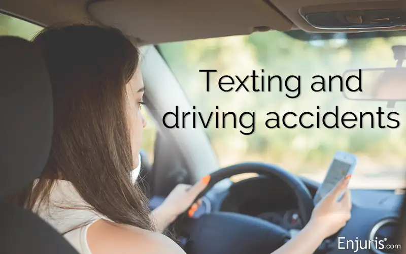 Texting and driving accidents
