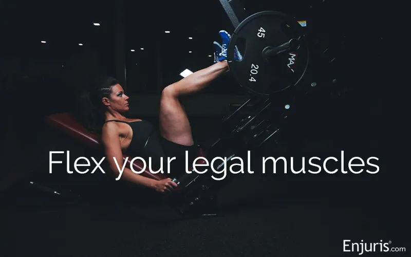 Your rights after a gym injury