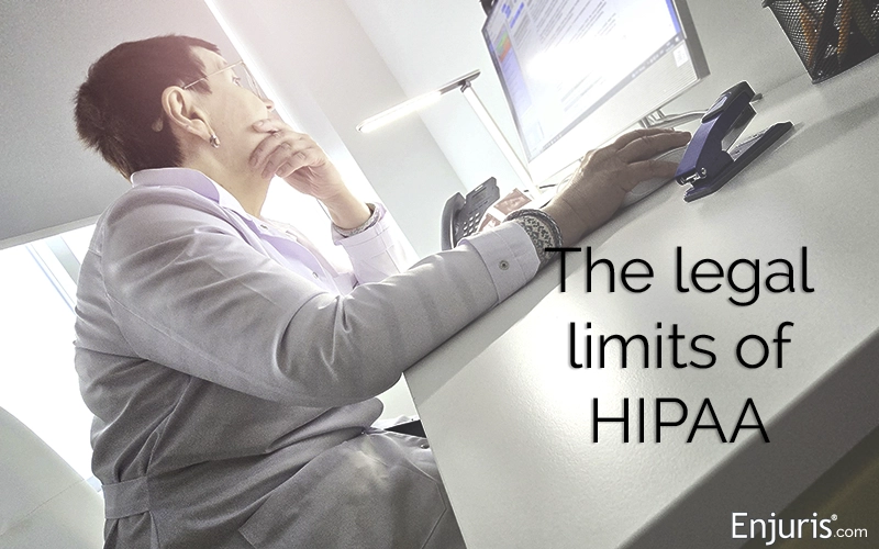 HIPAA protections after filing a lawsuit